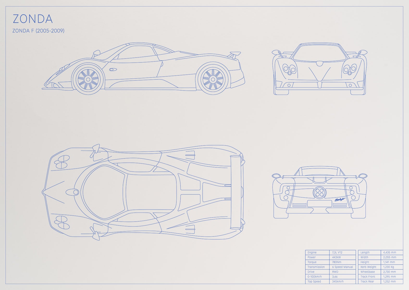 Pagani Zonda F (2005 - 2009)