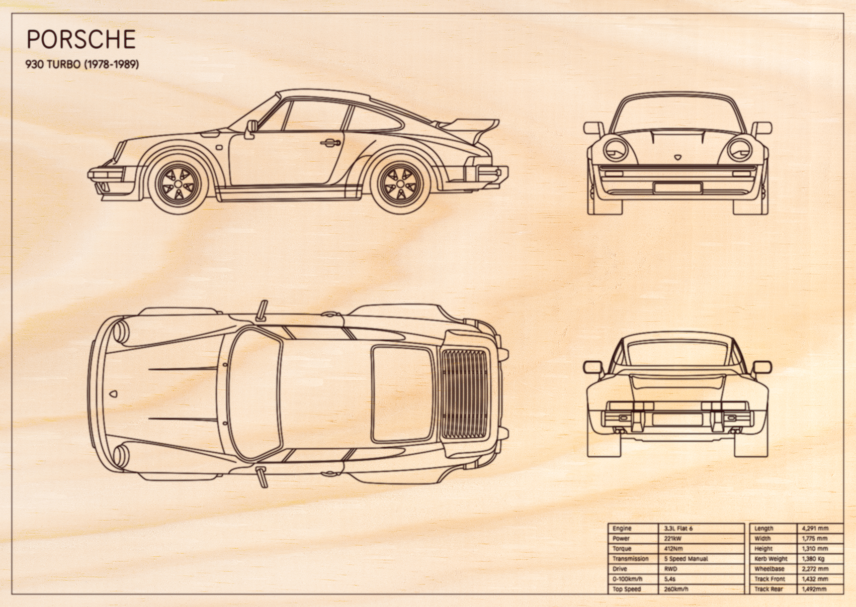 Porsche 930 Turbo (1978 - 1989)