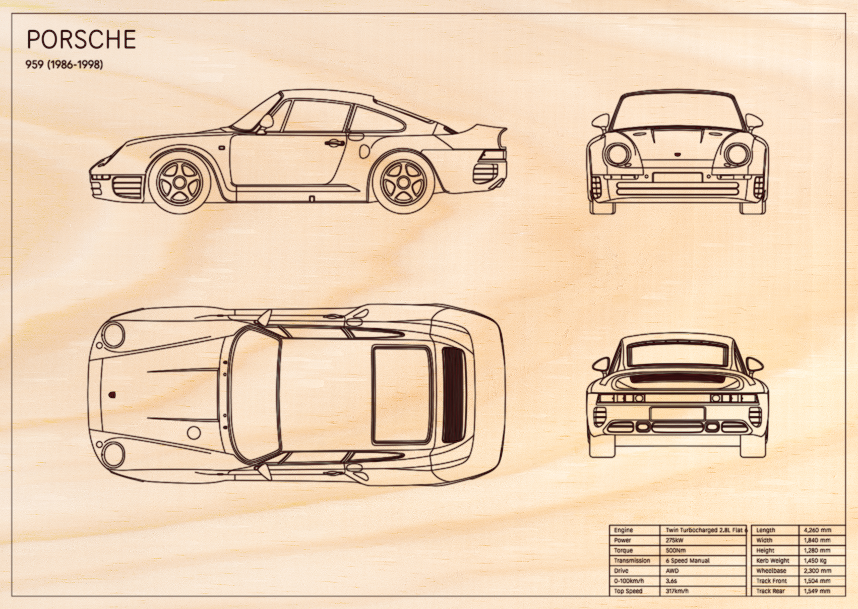 Porsche 959 (1986 - 1998)