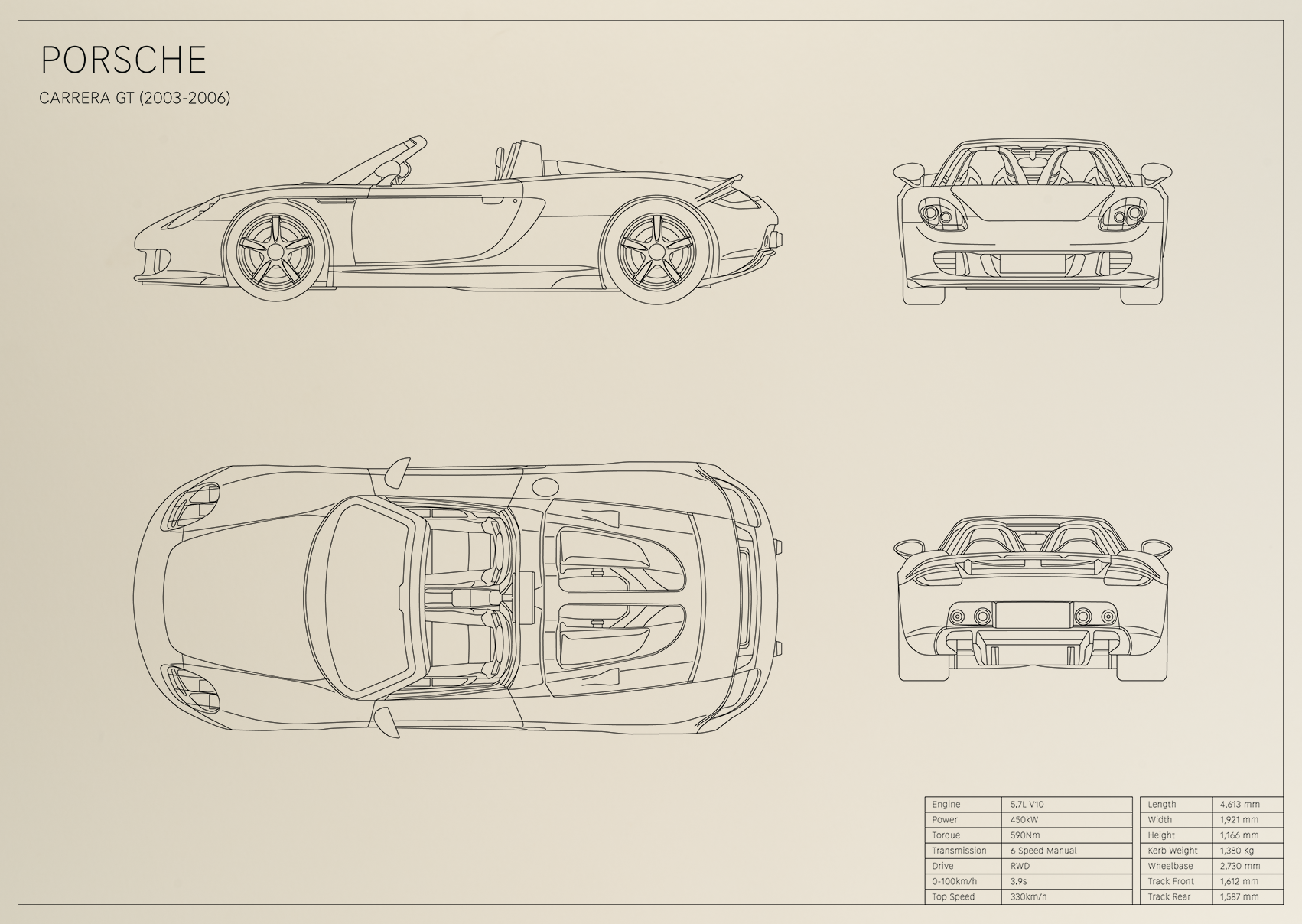 Porsche Carrera GT (2003 - 2006)