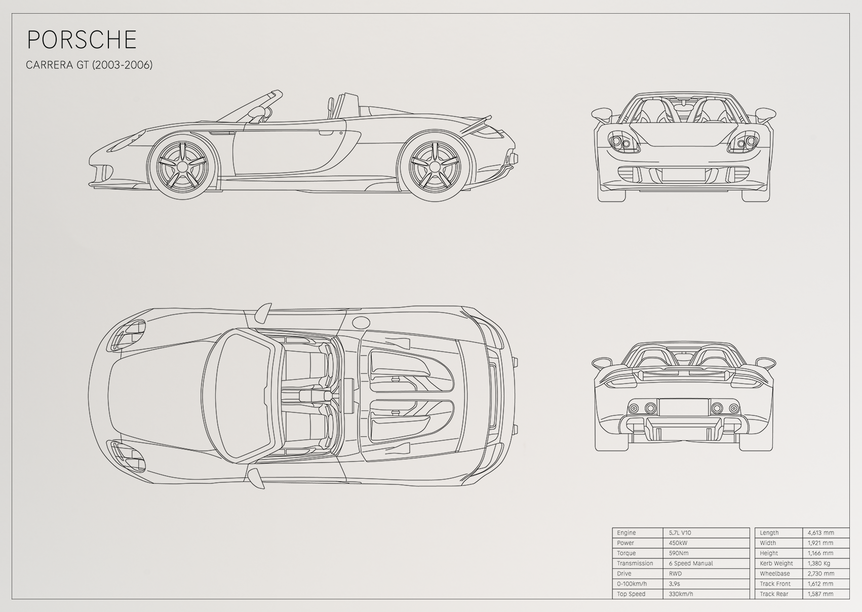 Porsche Carrera GT (2003 - 2006)