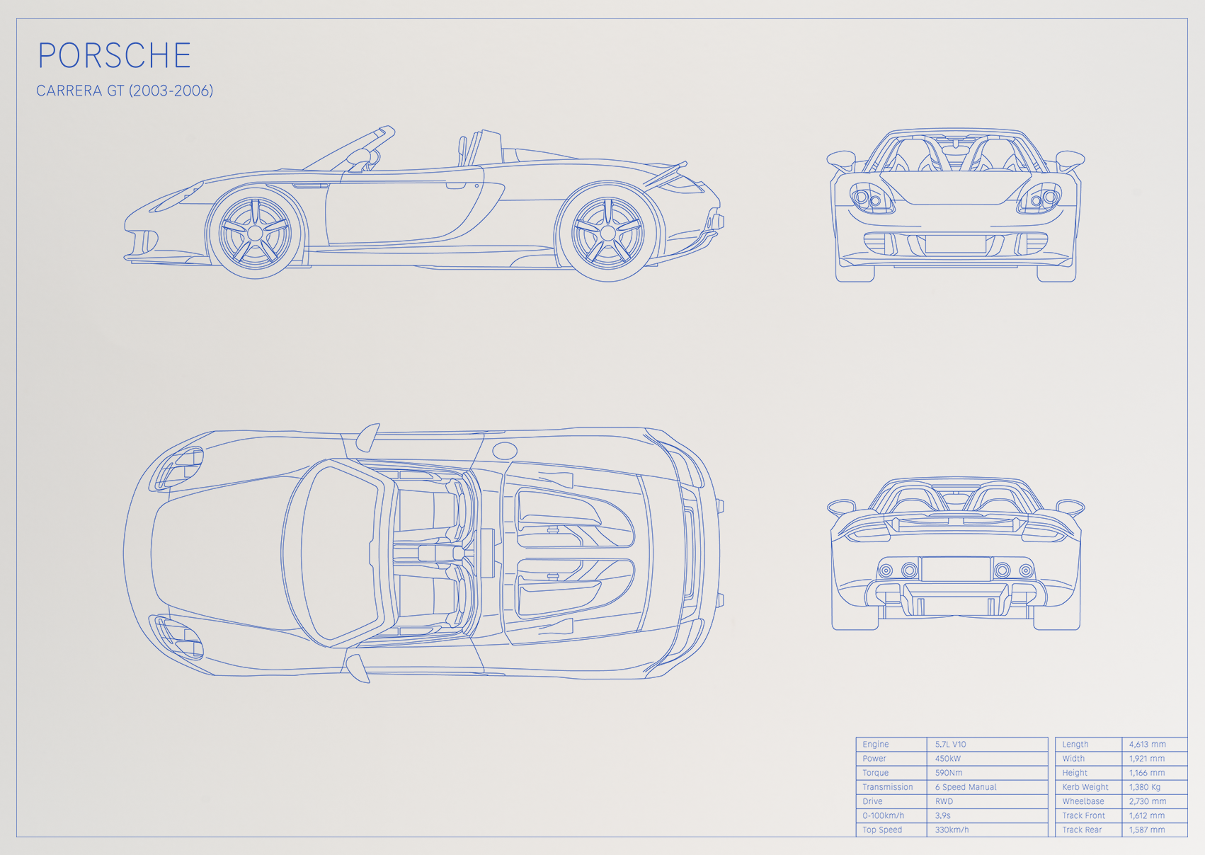 Porsche Carrera GT (2003 - 2006)