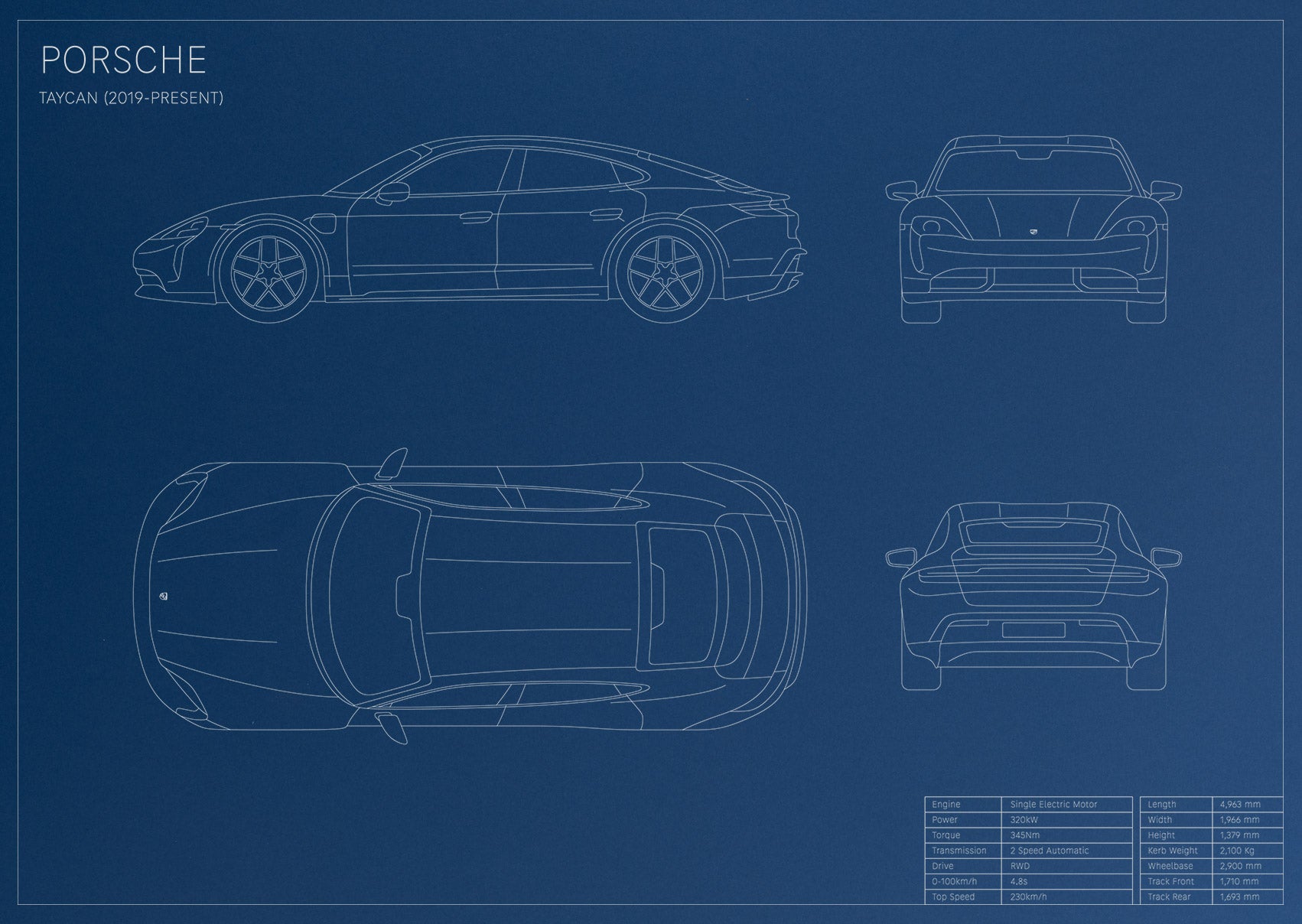 Porsche Taycan (2019 - Present)