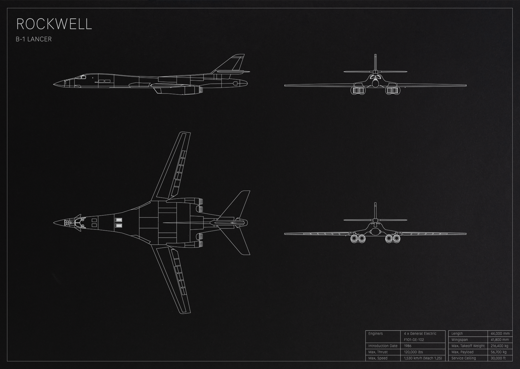 Rockwell B1 Lancer