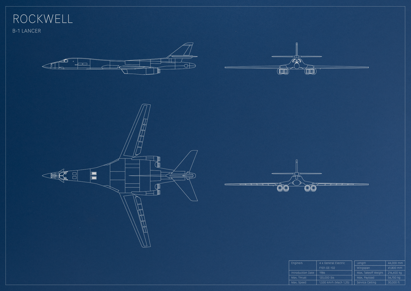 Rockwell B1 Lancer