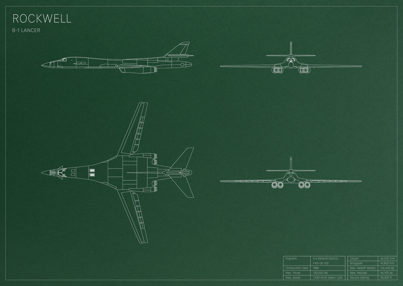 Rockwell B1 Lancer