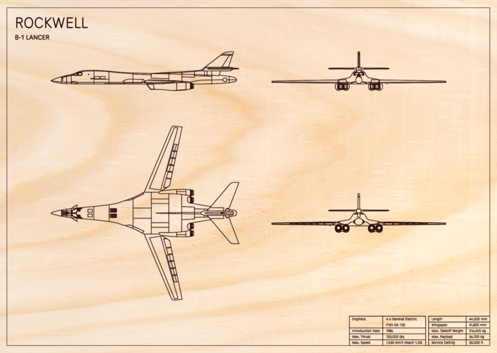 Rockwell B1 Lancer