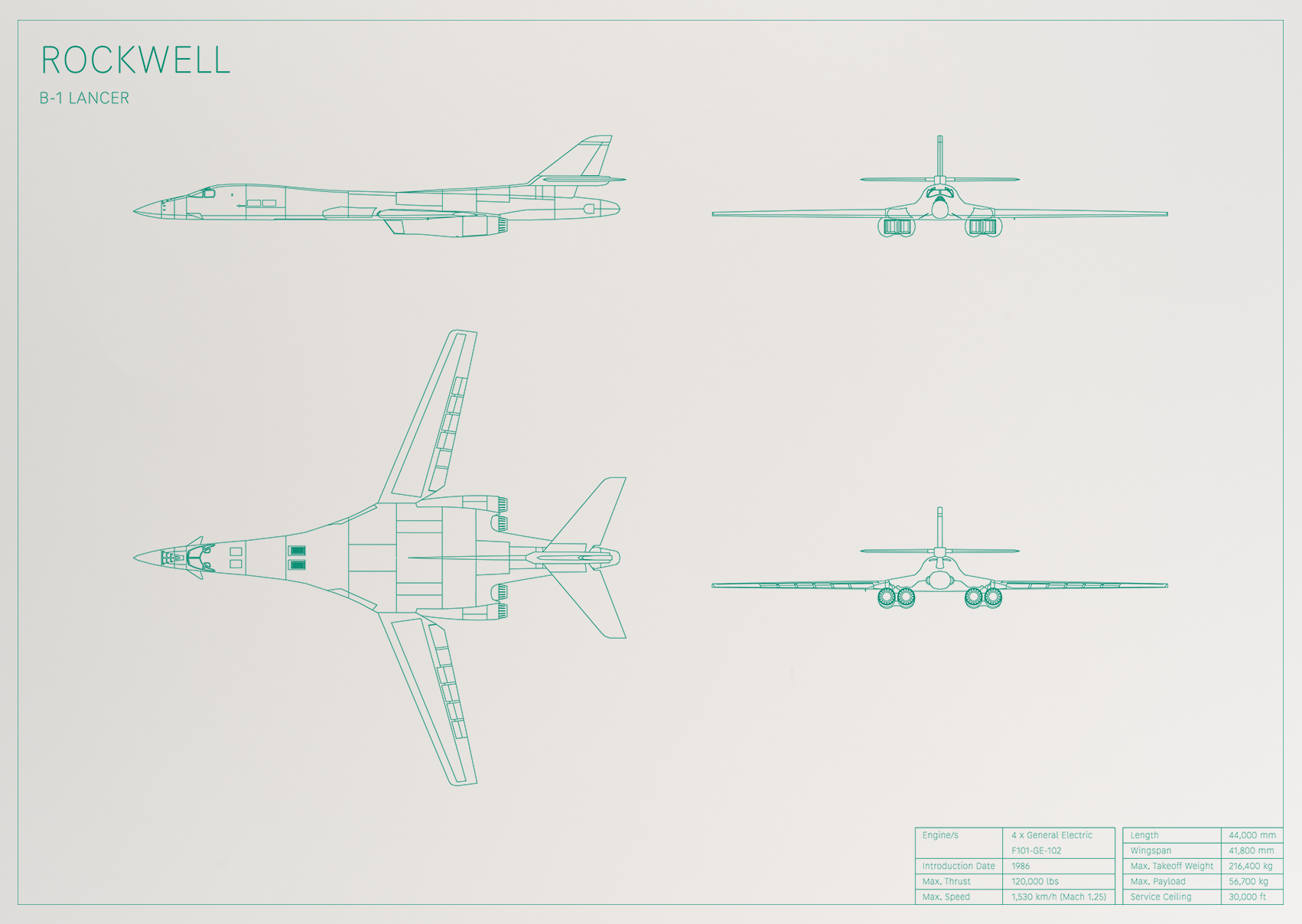 Rockwell B1 Lancer