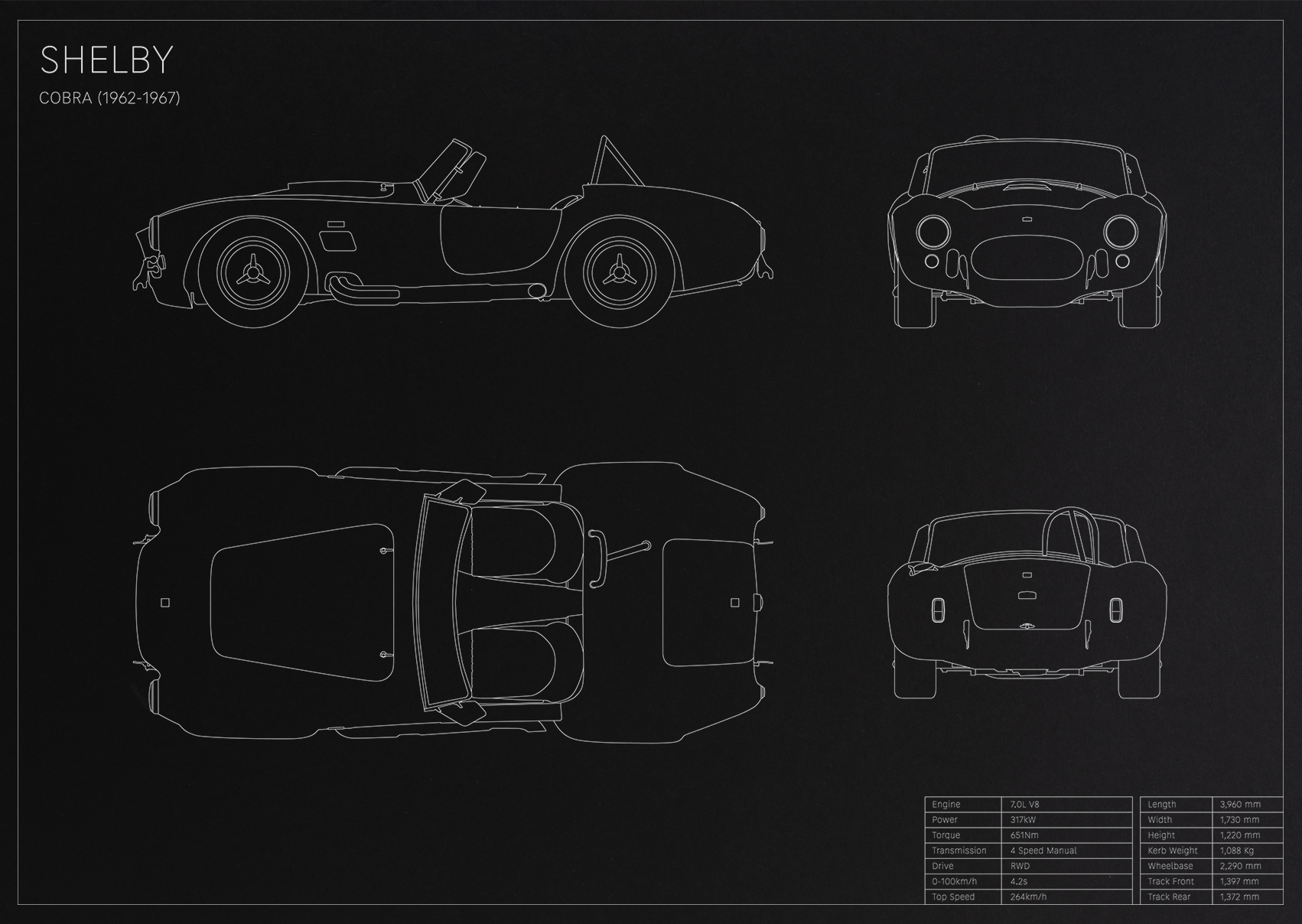 Shelby Cobra (1962 - 1967)