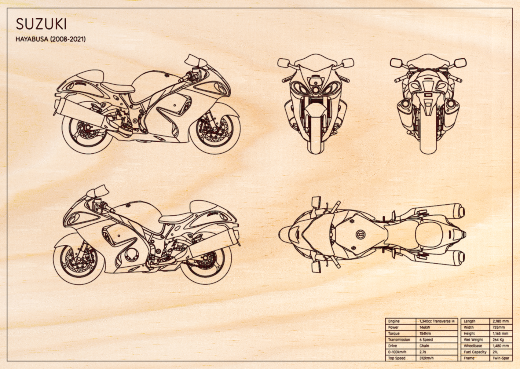 Suzuki Hayabusa (2008 - 2021)