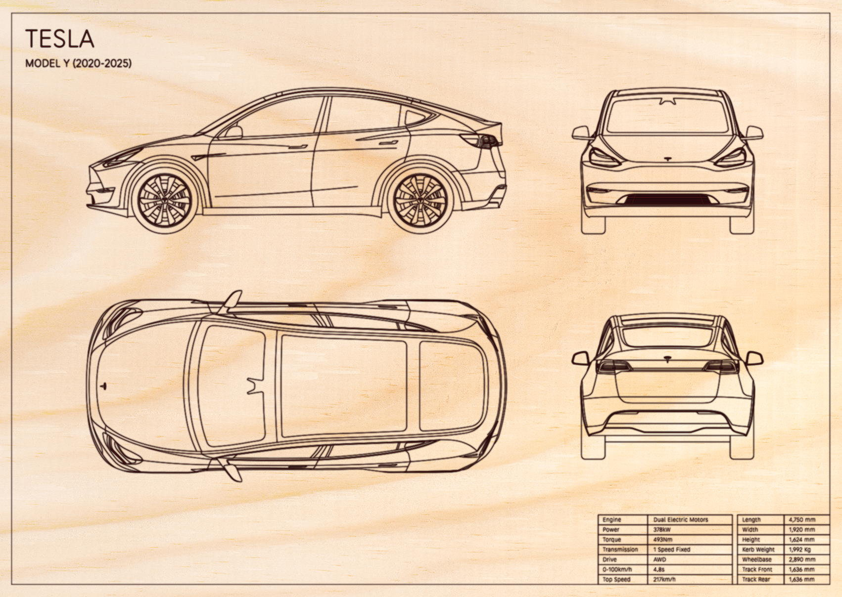 Tesla Model Y (2020 - 2025)