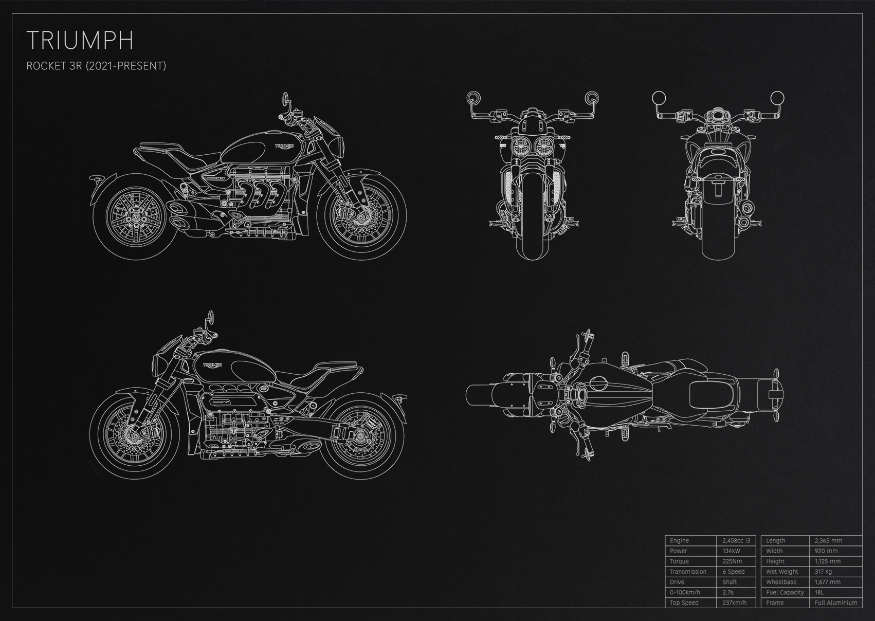 Triumph Rocket 3R (2021 - present)