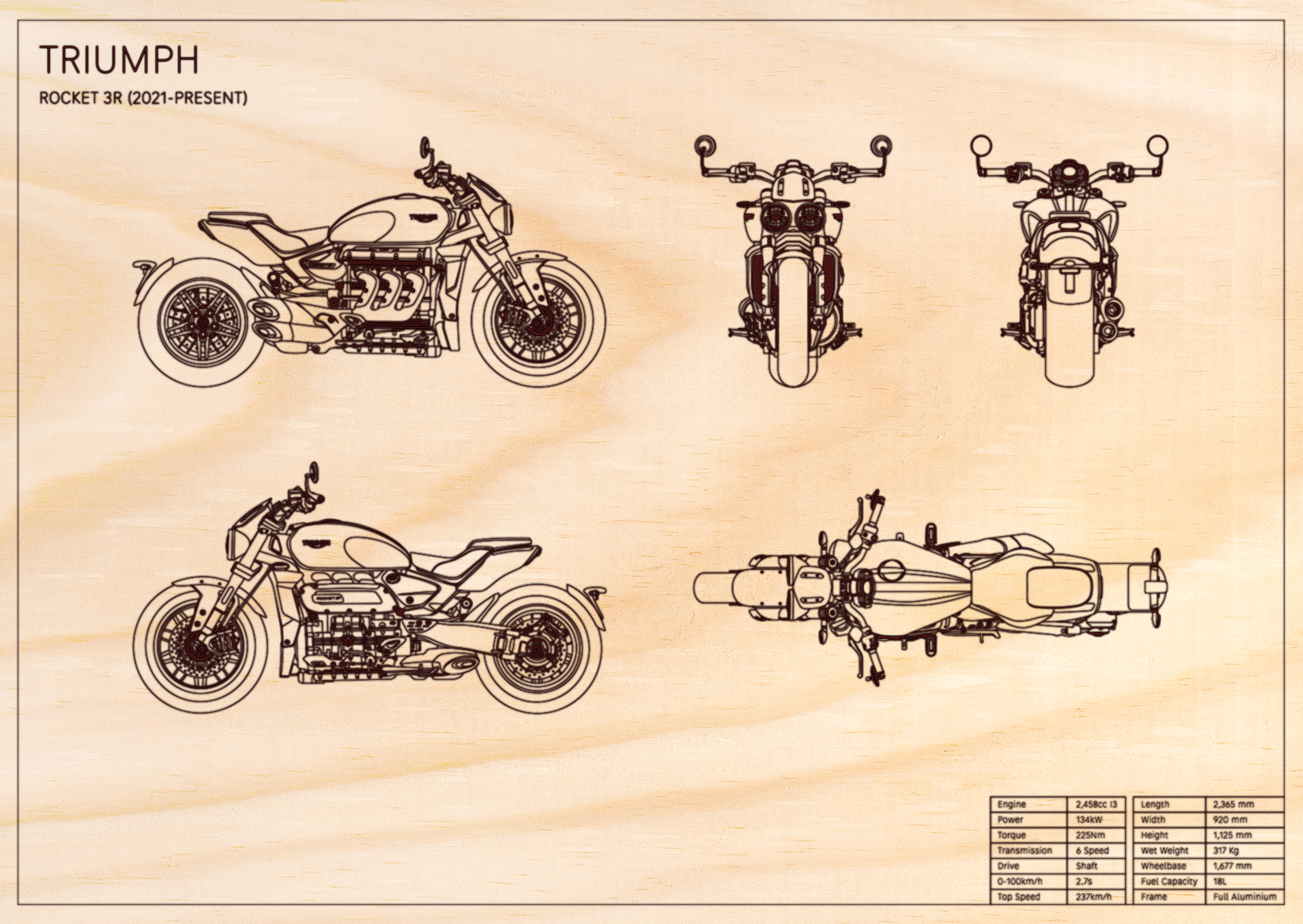 Triumph Rocket 3R (2021 - present)