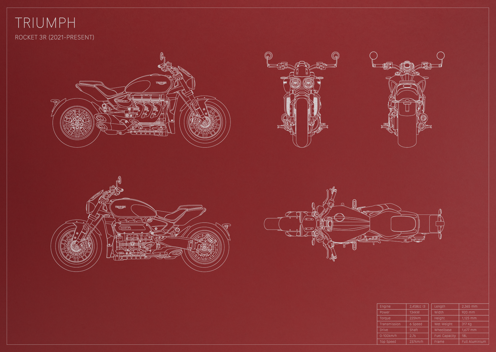 Triumph Rocket 3R (2021 - present)
