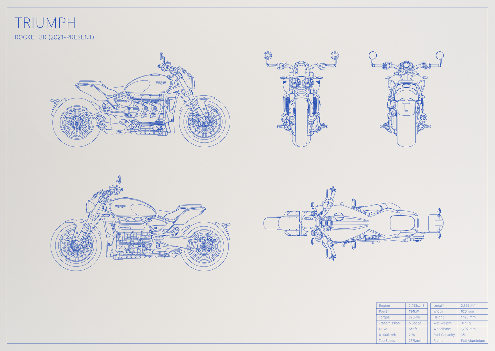 Triumph Rocket 3R (2021 - present)