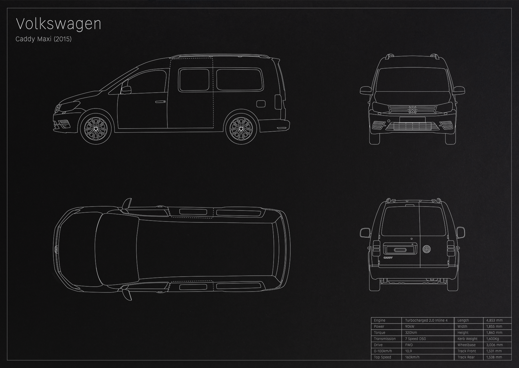 Volkswagen Caddy Maxi (2015)