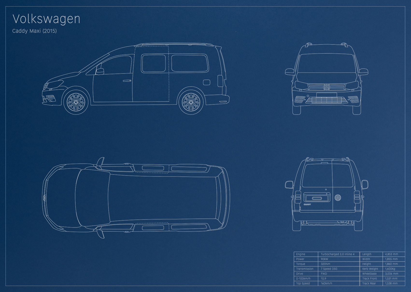 Volkswagen Caddy Maxi (2015)