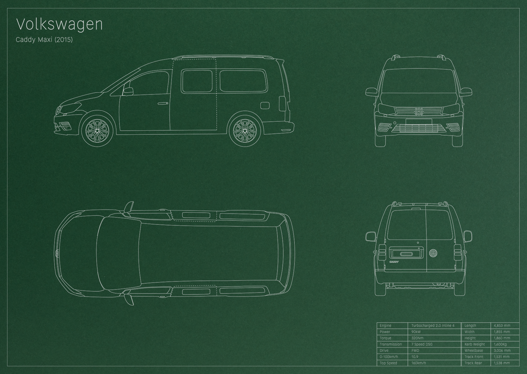 Volkswagen Caddy Maxi (2015)