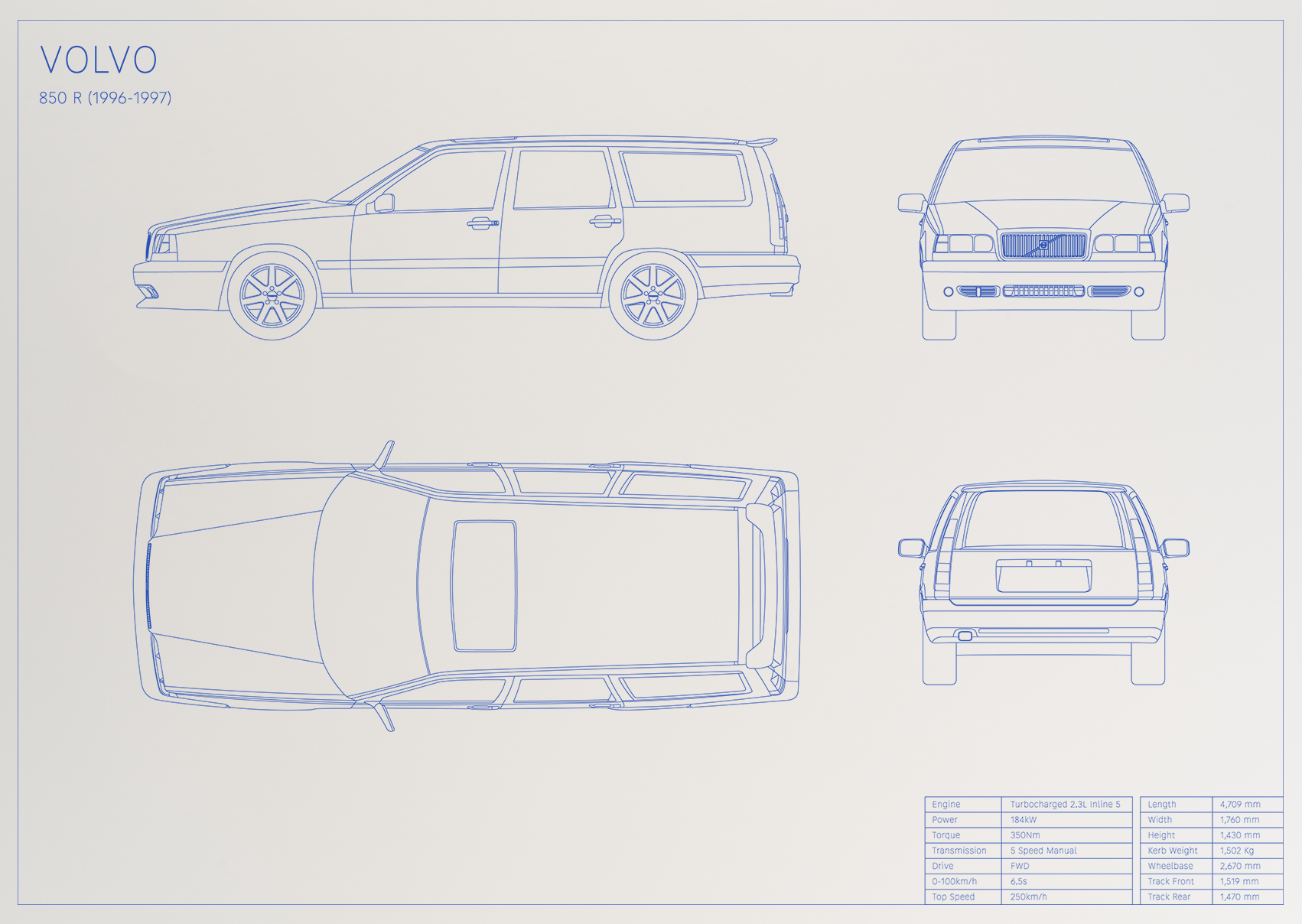 Volvo 850 R (1996 - 1997)