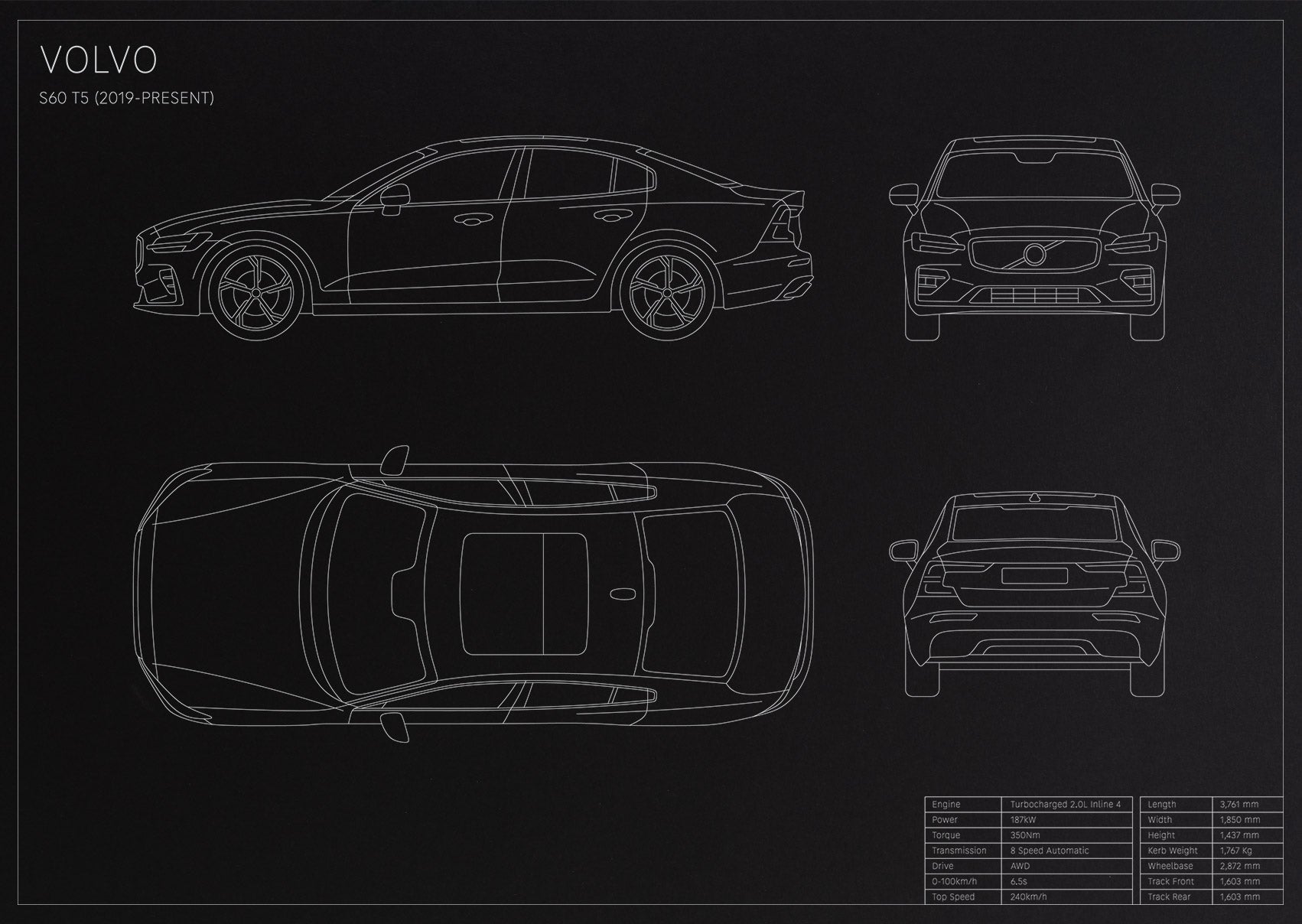Volvo S60 T5 (2019 - Present)