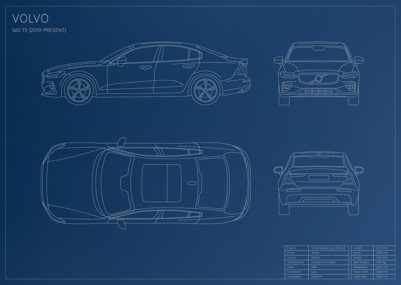 Volvo S60 T5 (2019 - Present)