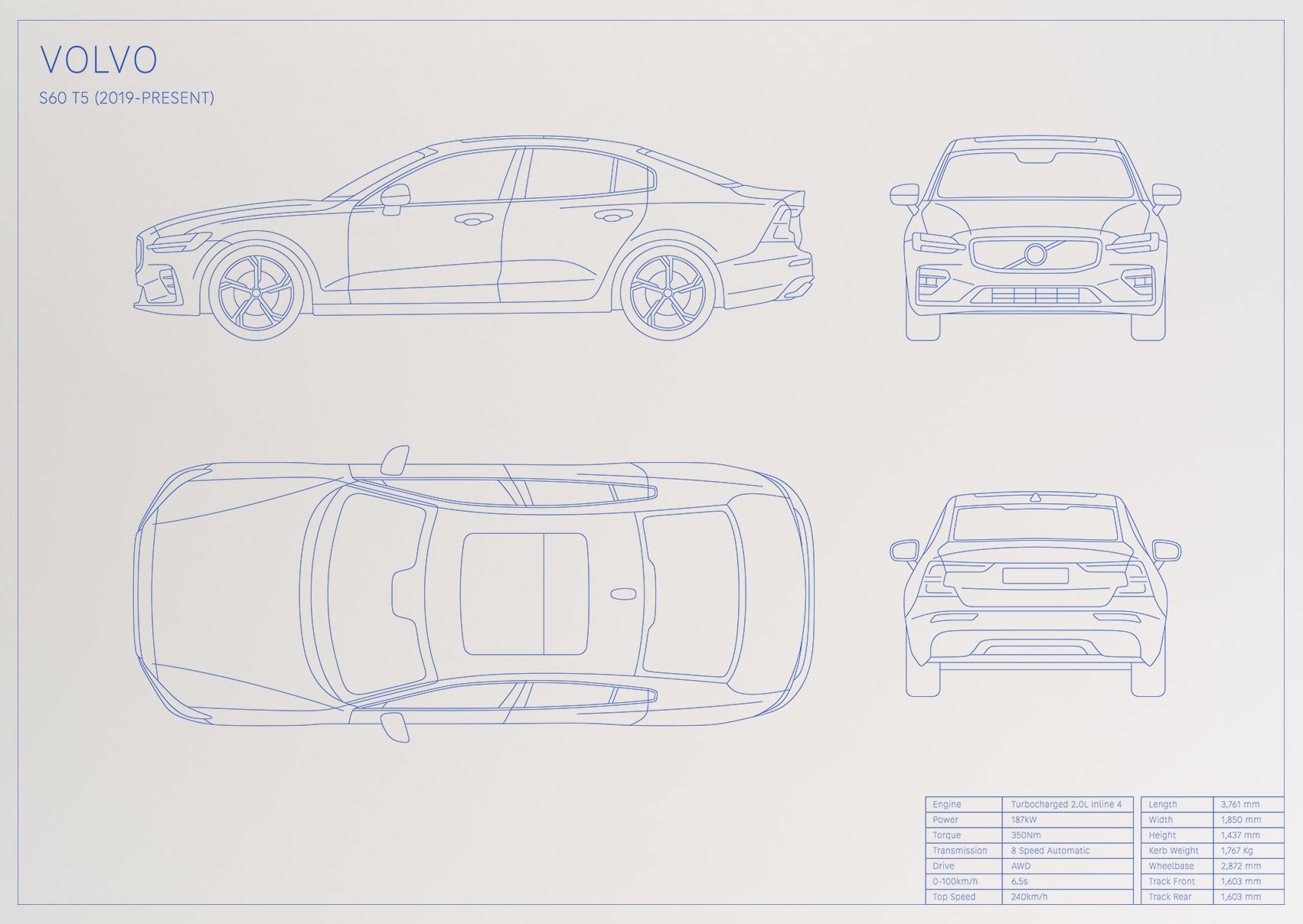 Volvo S60 T5 (2019 - Present)