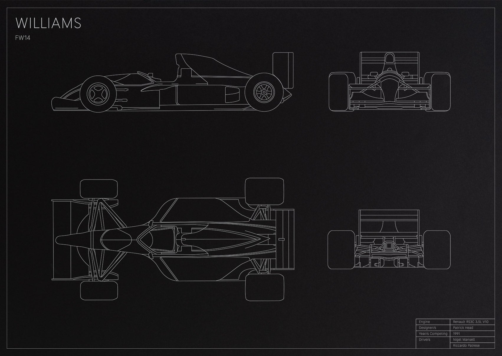 Williams Renault FW14
