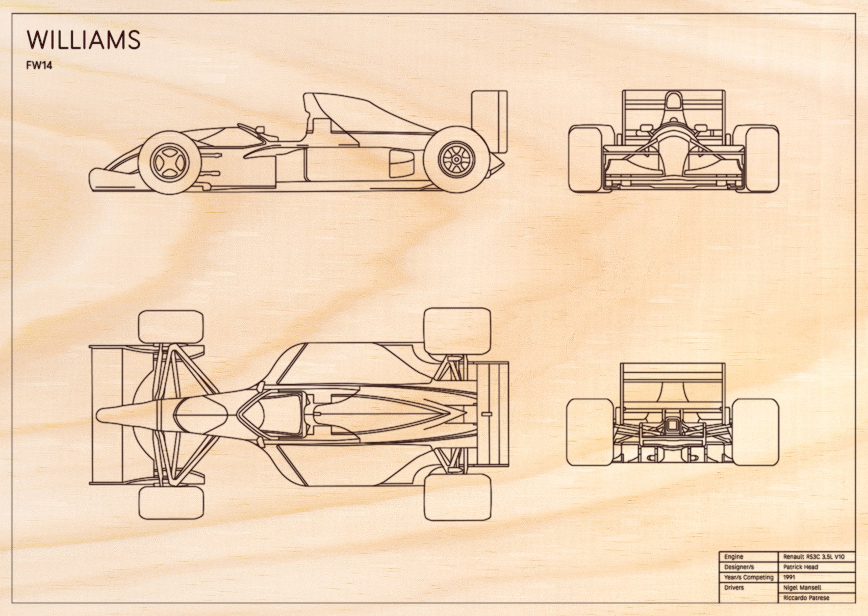 Williams Renault FW14