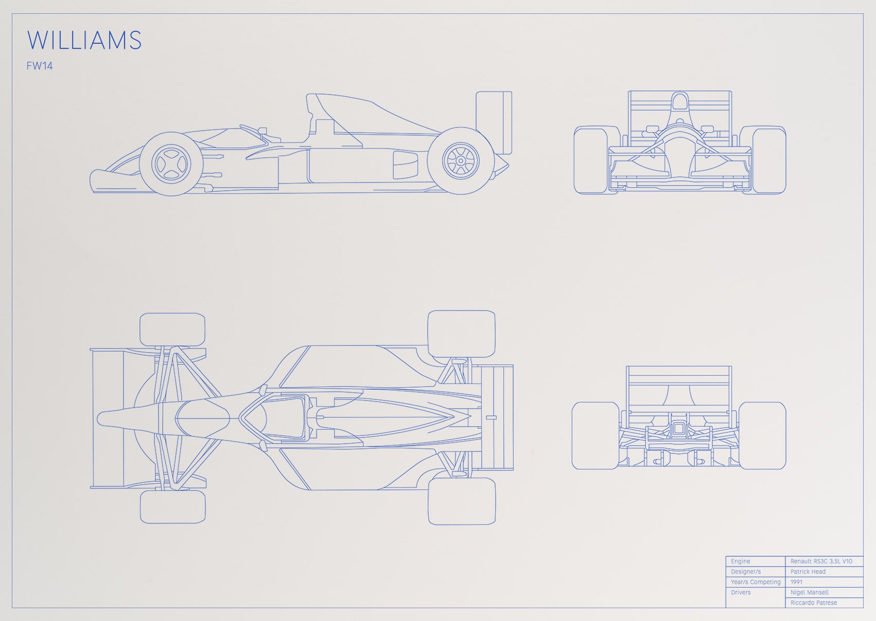 Williams Renault FW14
