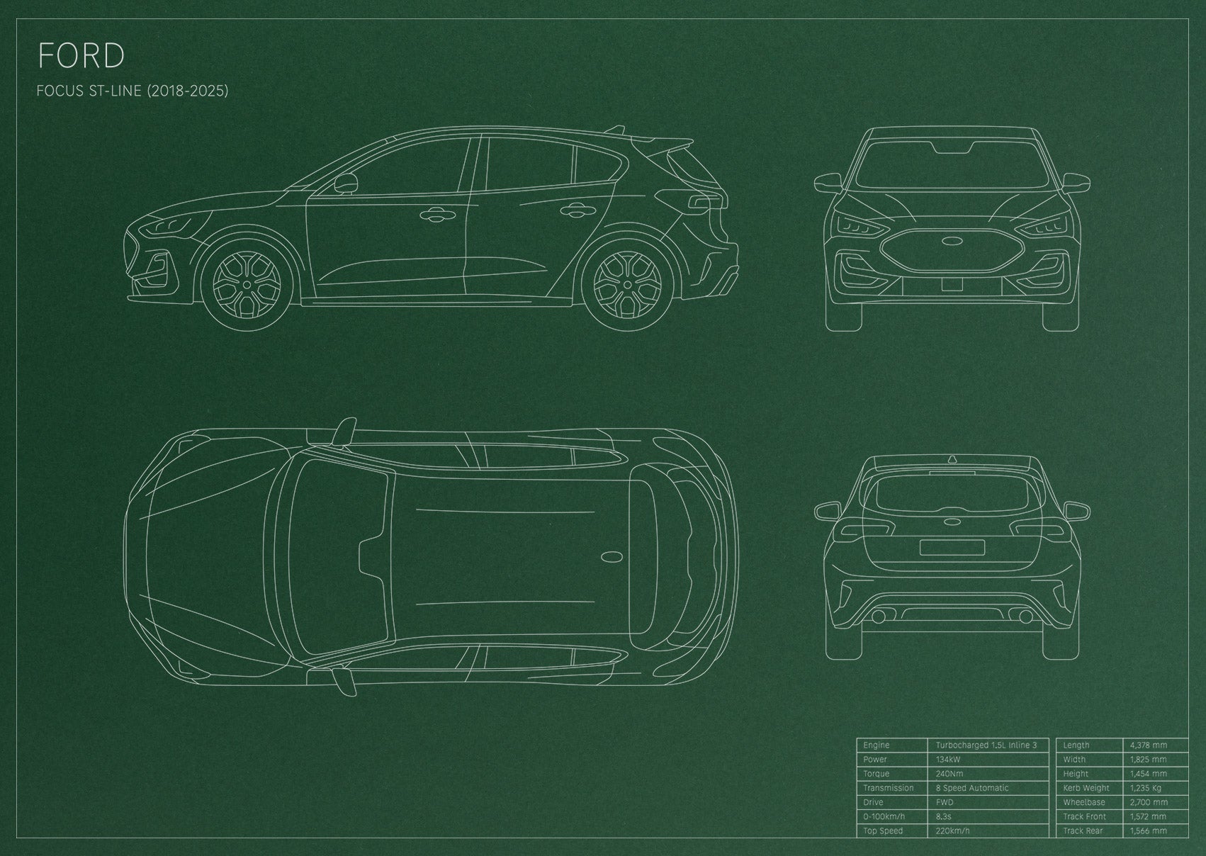Ford Focus ST-Line (2018 - 2025)